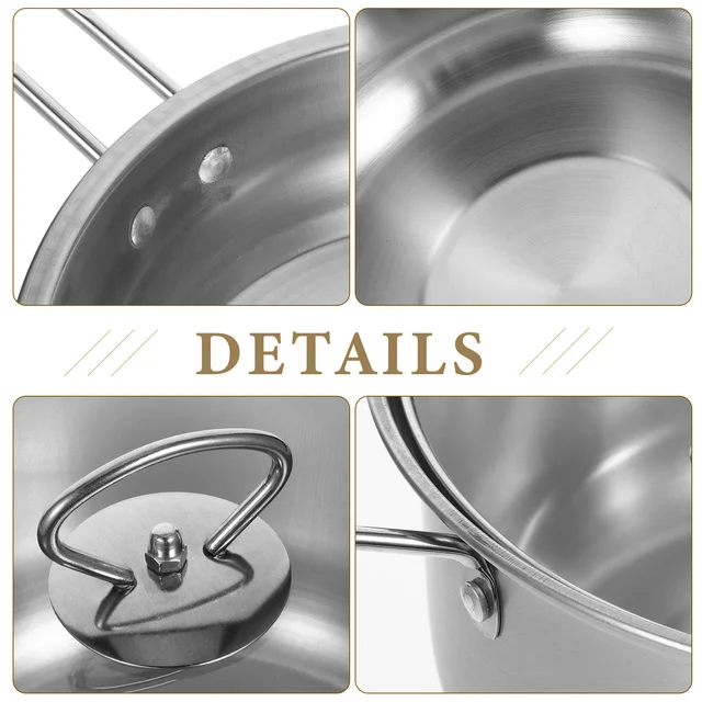 Stainless Steel Pot & Pan, Skillet