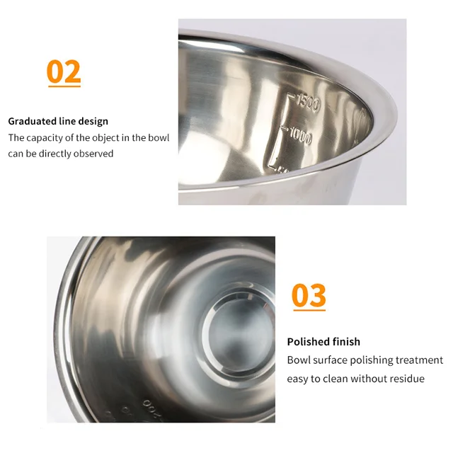 Stainless Steel Mixing Bowls