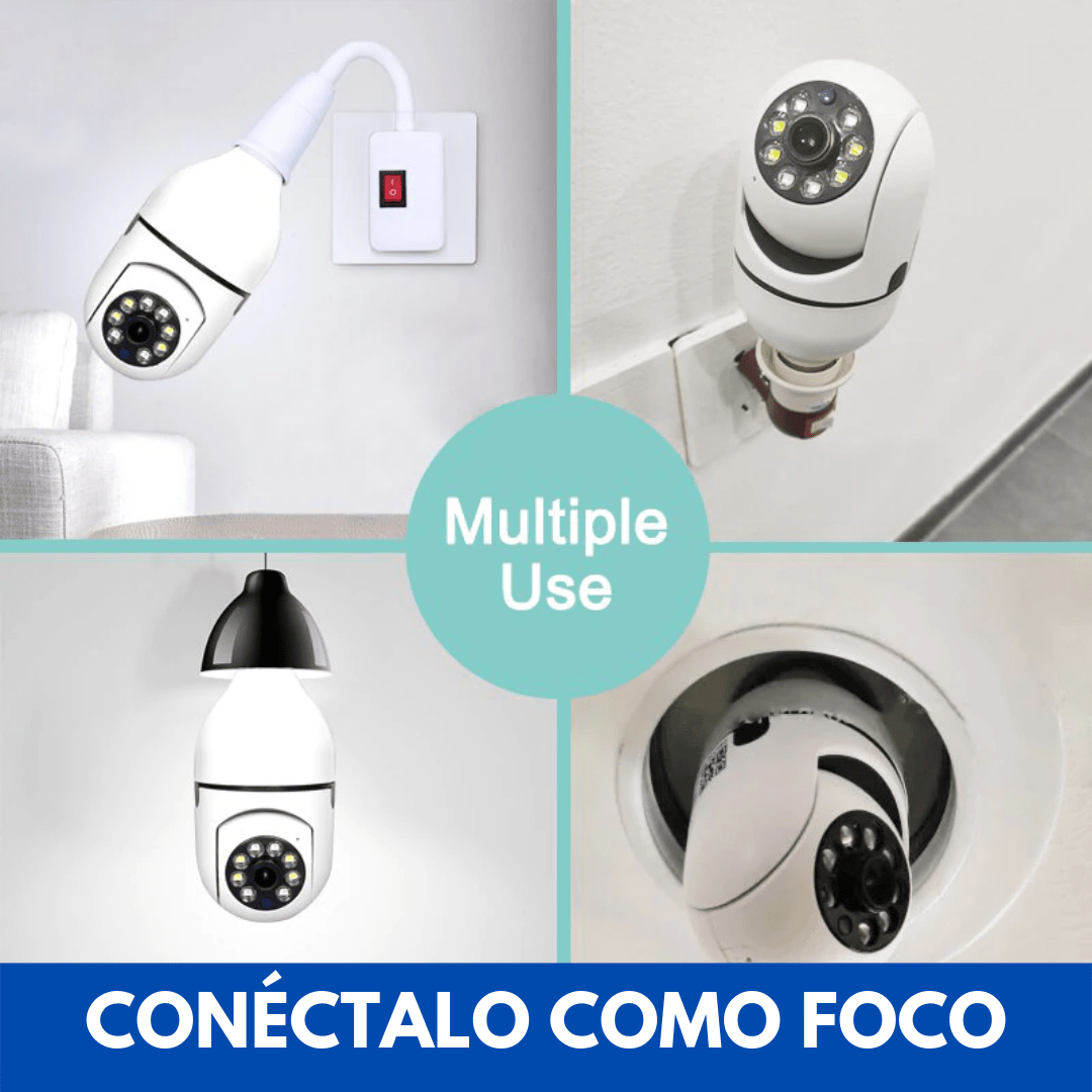 Bulb Camera®️ Camara Foco WIFI