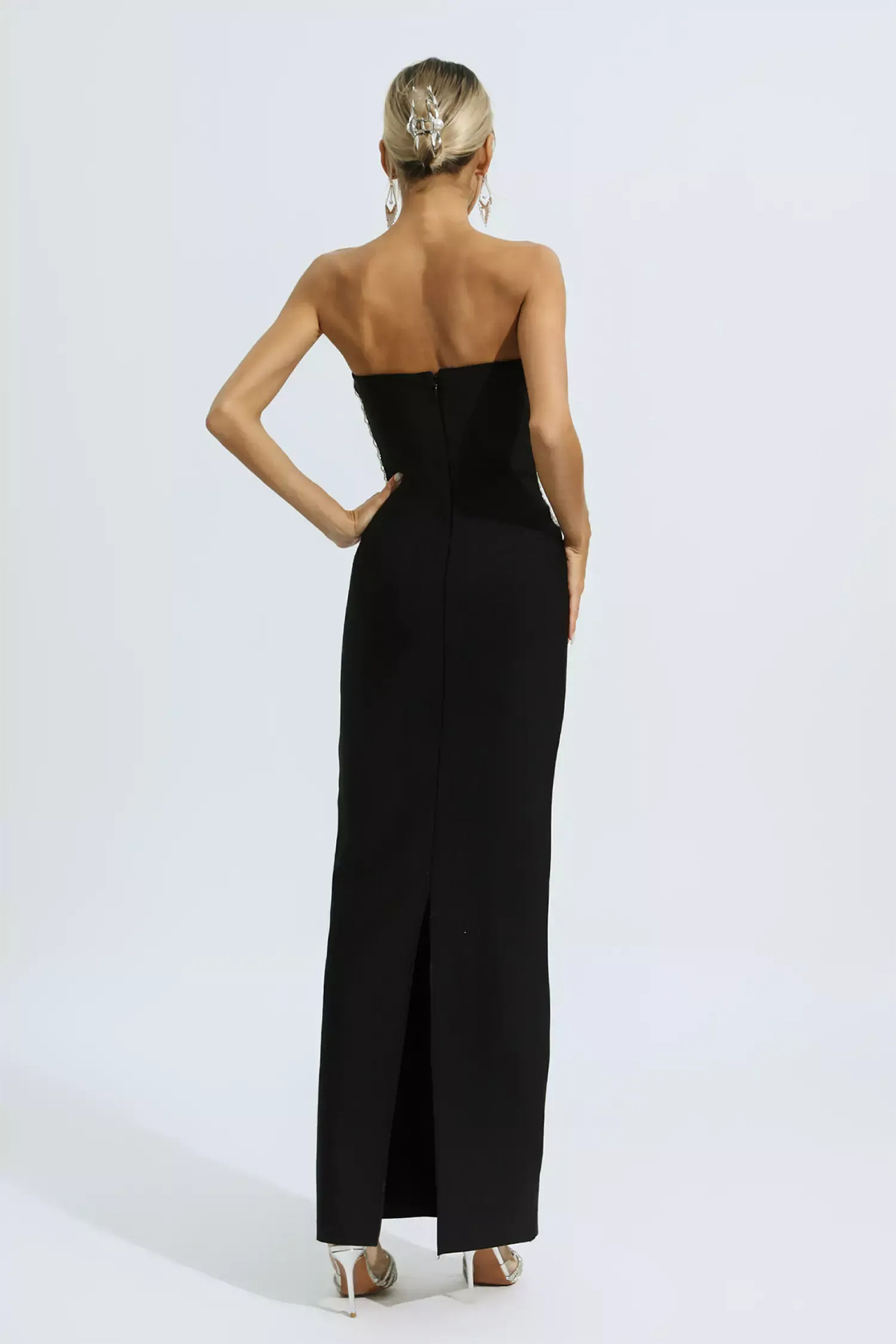 Inez Maxi Dress In Black