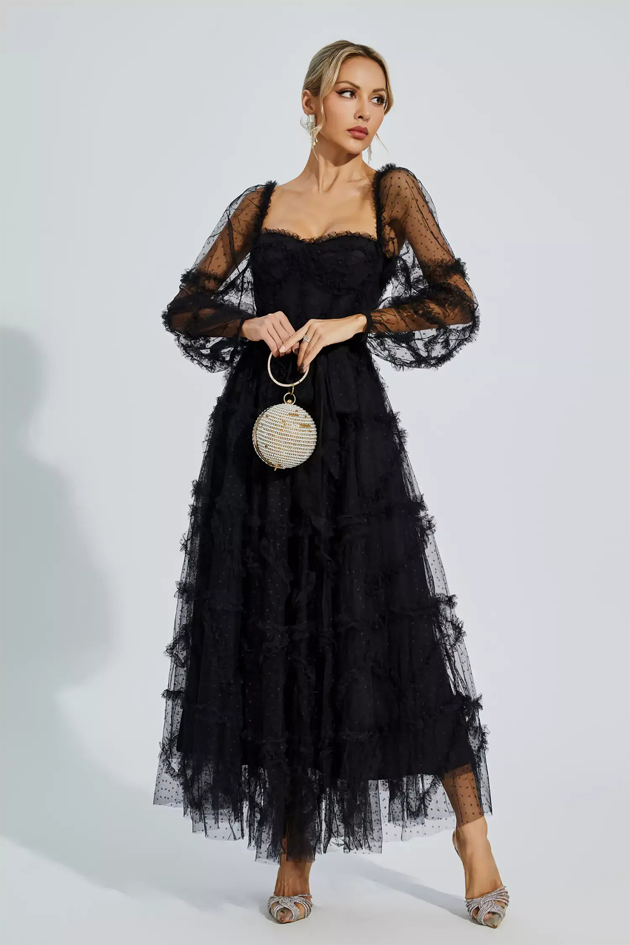 Wren Maxi Dress In Black