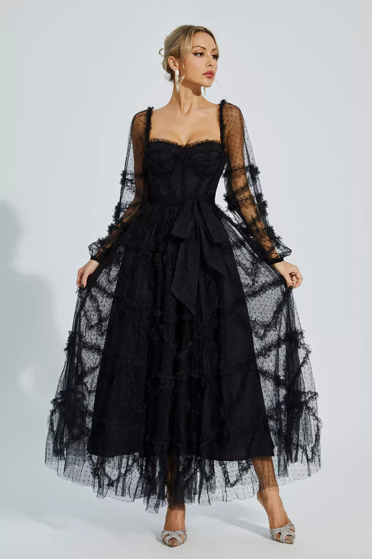 Wren Maxi Dress In Black