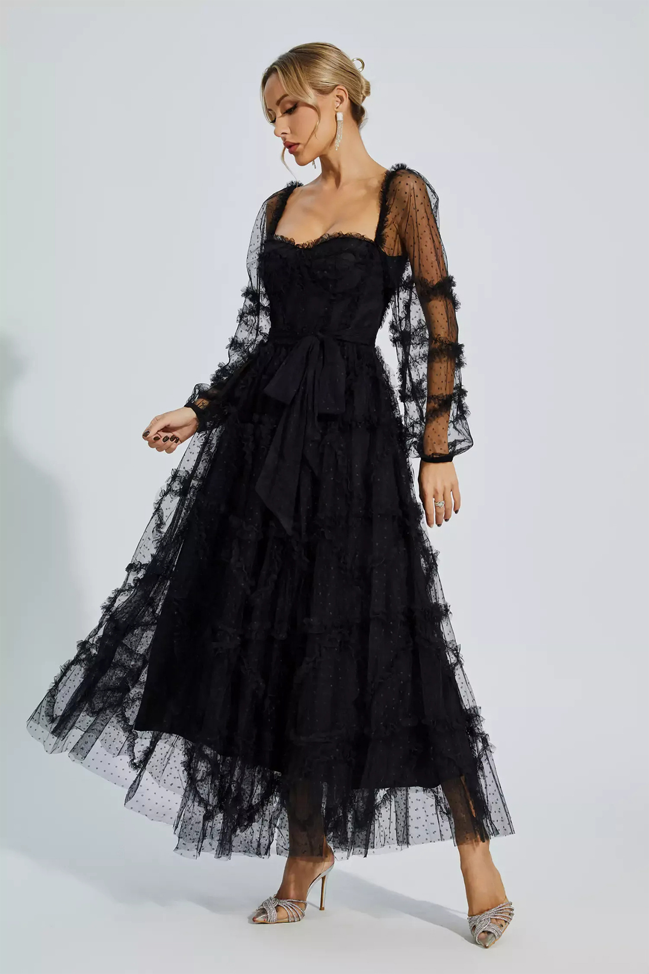 Wren Maxi Dress In Black