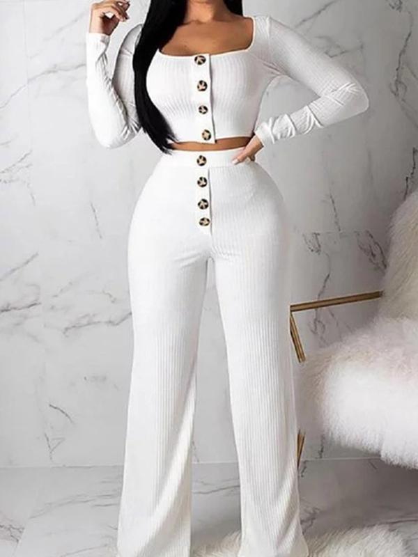 Short Cardigan Long Sleeve Slim Fit Buttoned Casual Suit