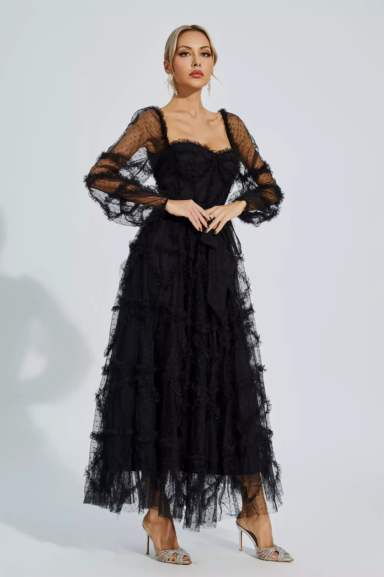 Wren Maxi Dress In Black
