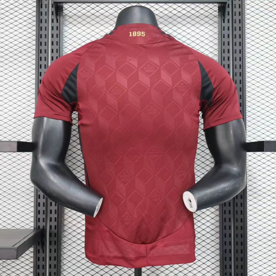 Belgium 2024 Home Stadium Jersey - Player Version