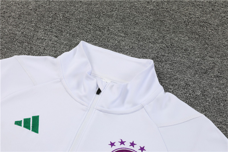 Bayern Munich 23-24 Long Sleeve Training Set -White