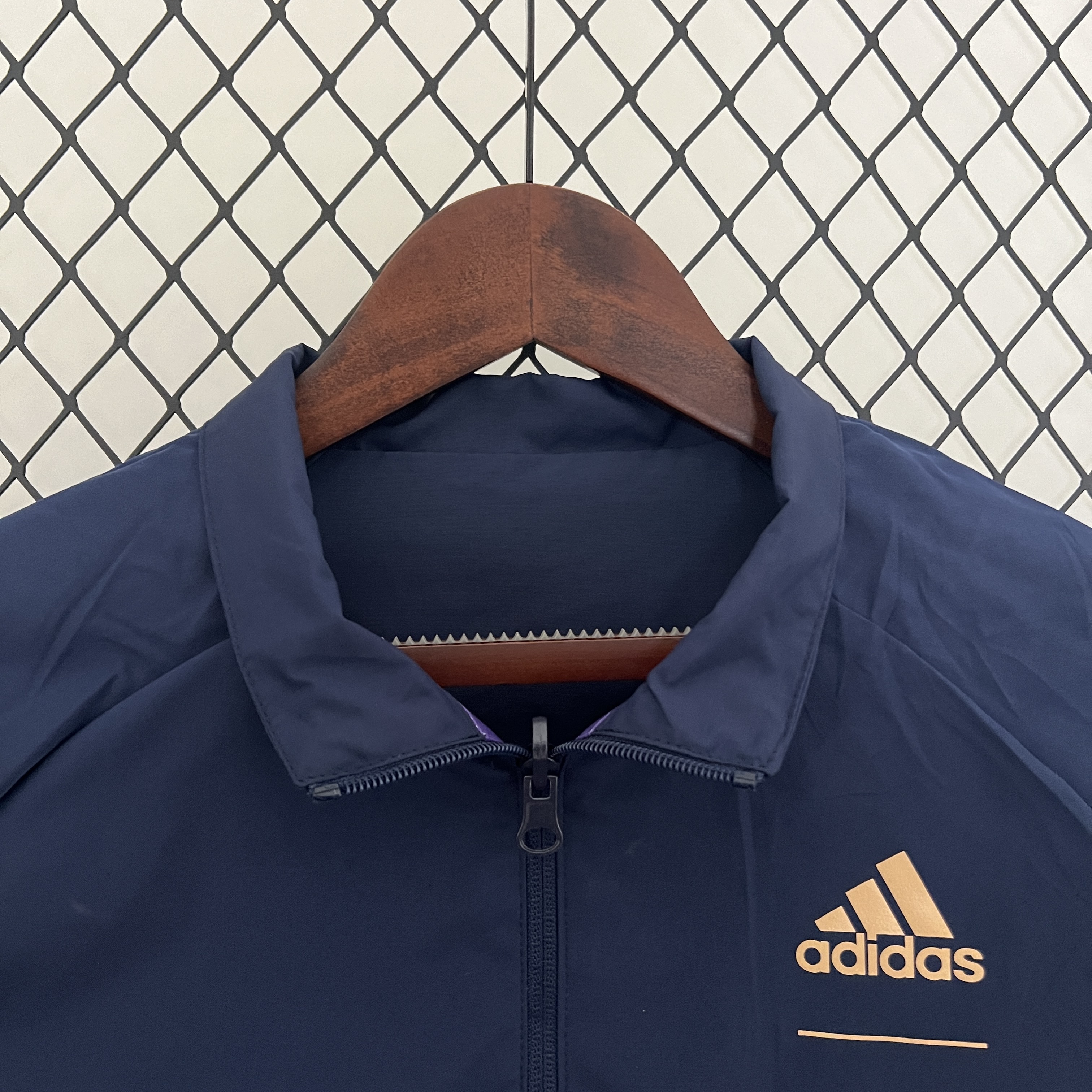 Real Madrid 23-24 Double Sided Windbreaker - Royal Blue