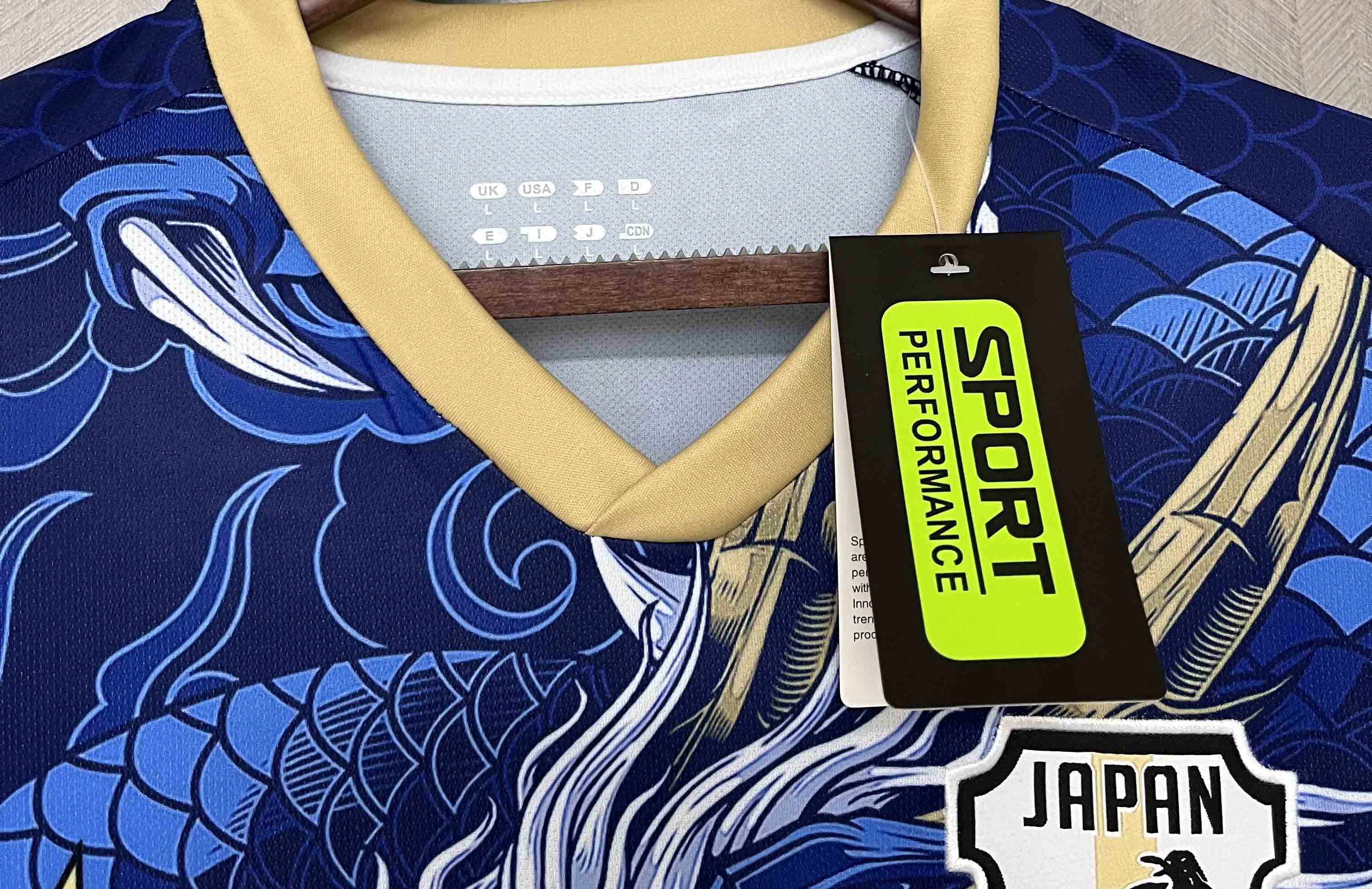 Japan 2024 Blue Dragon Special Edition Jersey - Fans Version