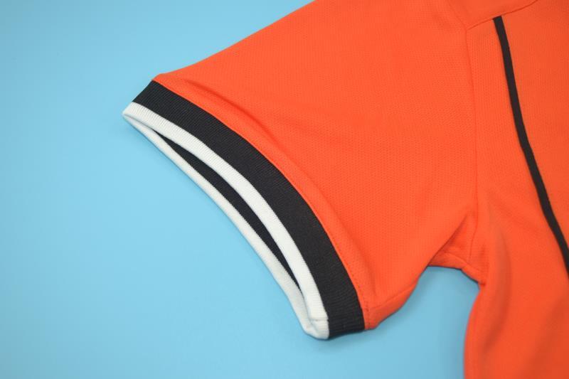 Retro Netherlands 1998 Home Stadium Jersey