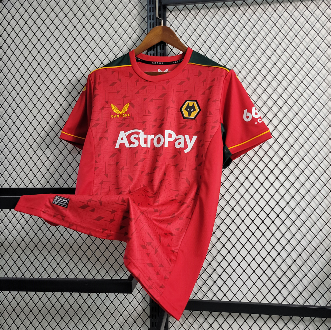 Wolverhampton Wanderers Wolves 23-24 Away Jersey - Fans Version