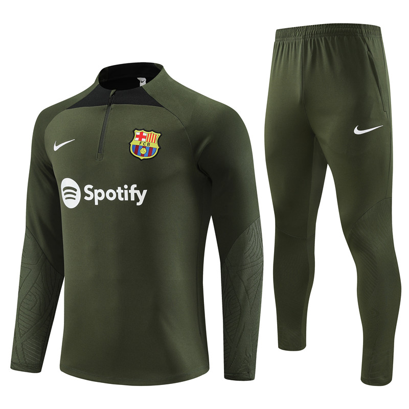 B.A.R.S.A 23-24 Long Sleeve Training Set -Army green