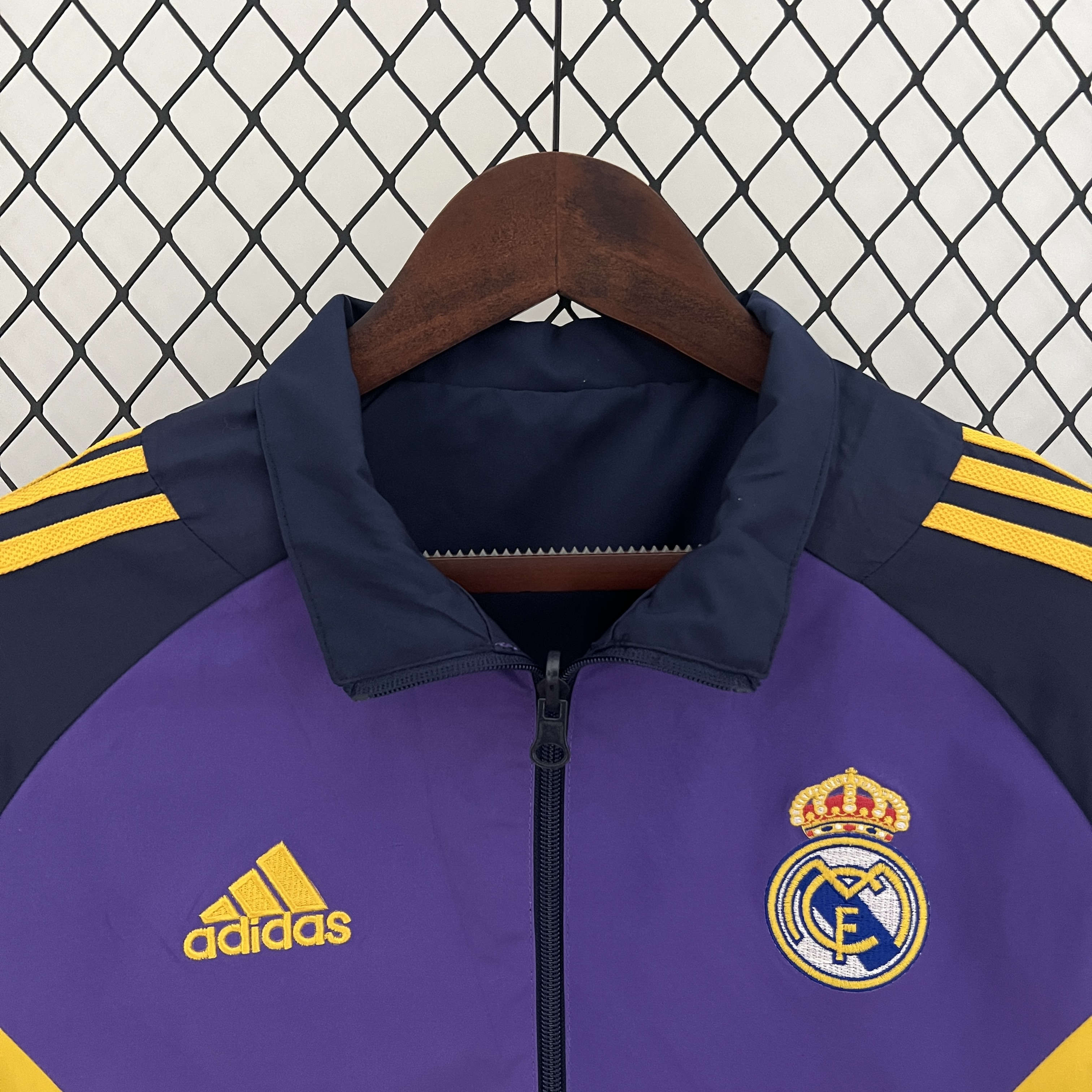 Real Madrid 23-24 Double Sided Windbreaker - Royal Blue
