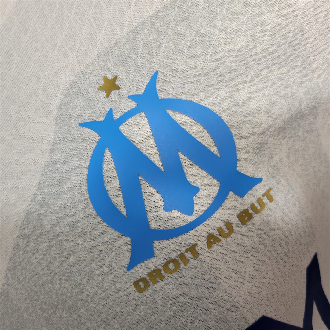 Marseille 23-24 Home Stadium Jersey - Player Version