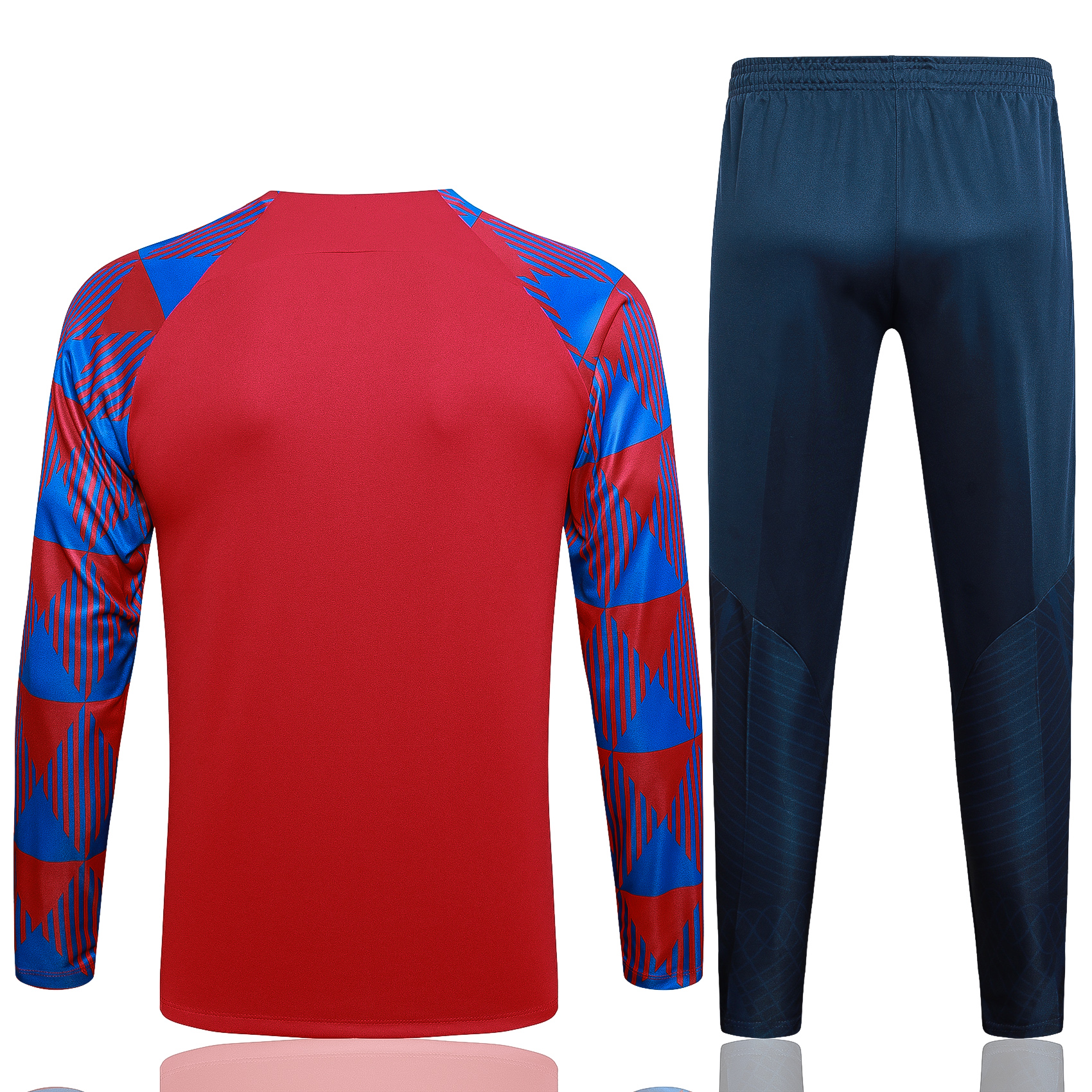B.A.R.S.A 23-24 Kids Long Sleeve Training Set Red