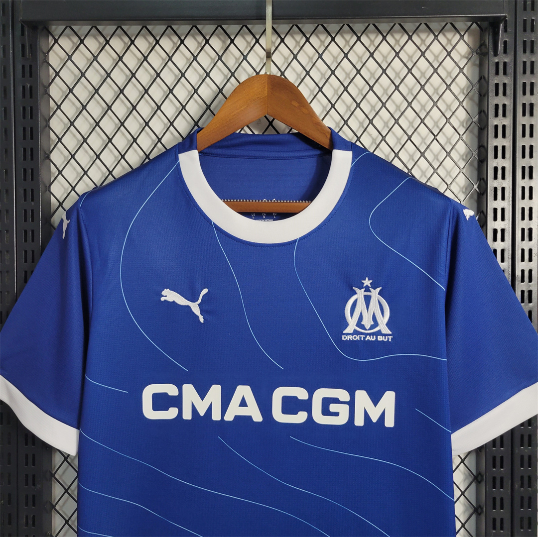 Marseille 23-24 Away Stadium Jersey - Fans Version