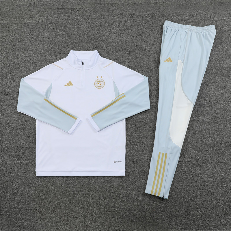 Algeria 23-24 Kids Long Sleeve Training Set White