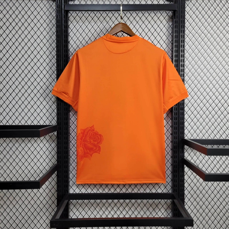Real Madrid 23-24 Y-3 Orange Special Edition Jersey - Fans Version