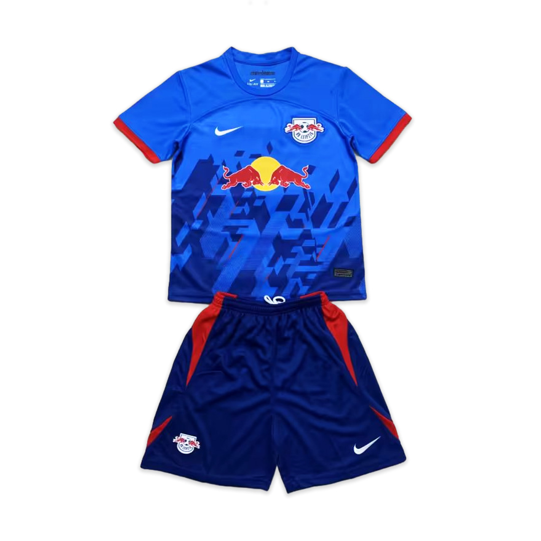 RB Leipzig 23-24 Third Away Men's Adult Jersey Set - Fans Version