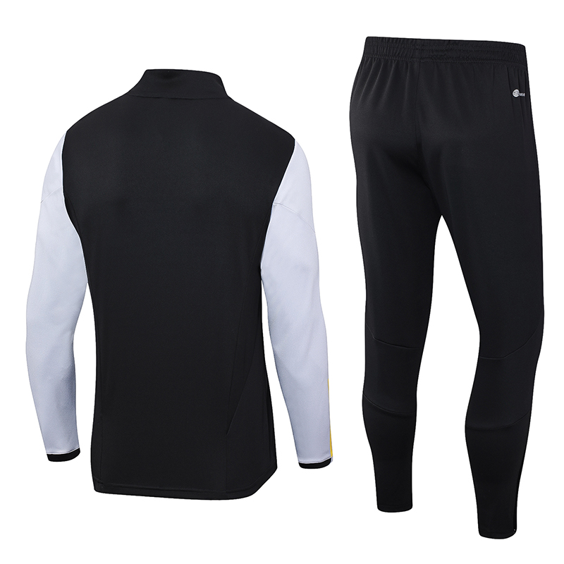 Algeria Olympic TEAM 23-24 Long Sleeve Training Set -Black and White