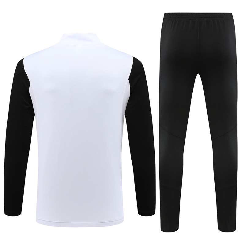 Juventus 23-24 Long Sleeve Training Set -Black and White