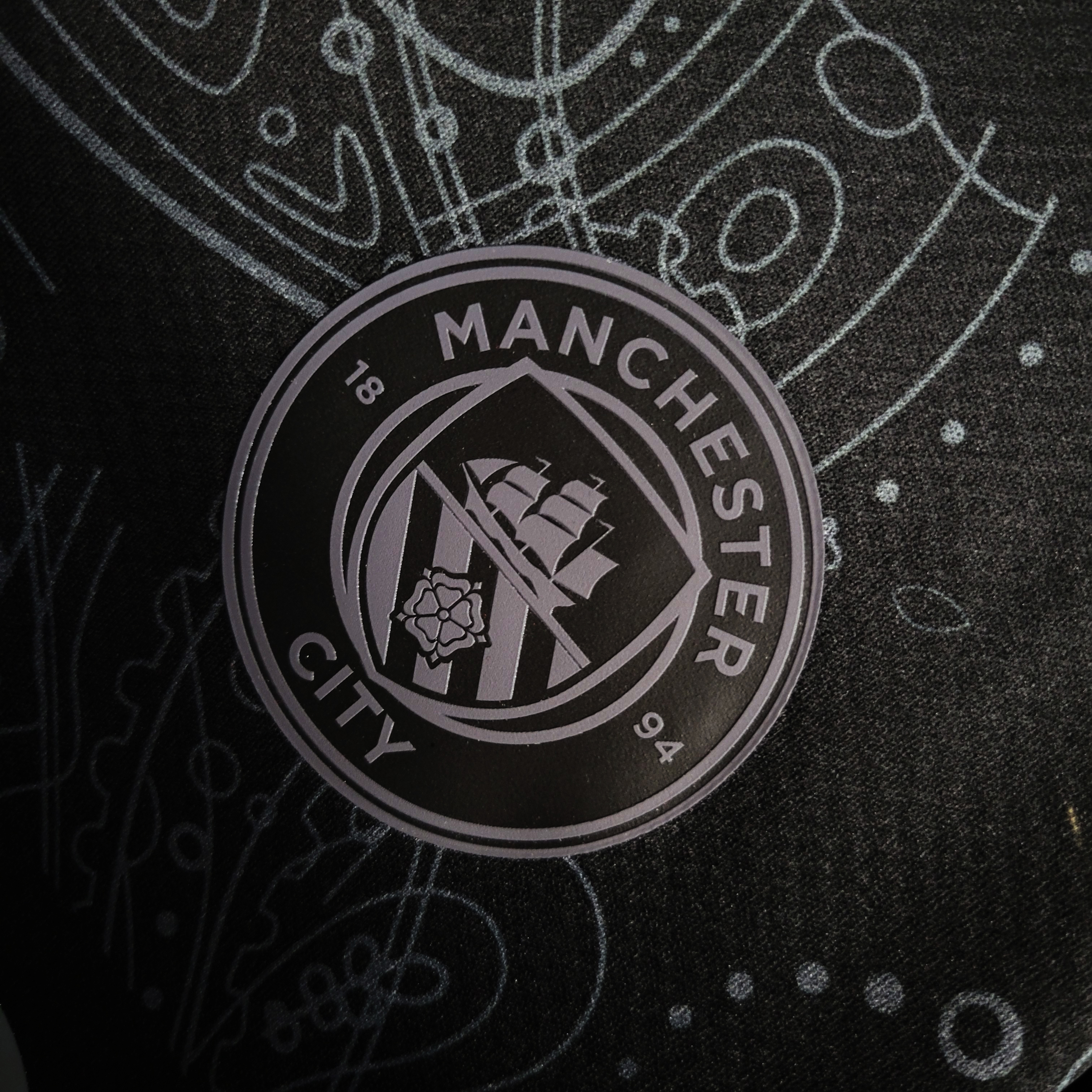 Manchester City 23-24 Speical Black Jersey - Fans Version