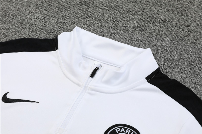 Paris Saint-Germain PSG 23-24 Long Sleeve Training Set -White