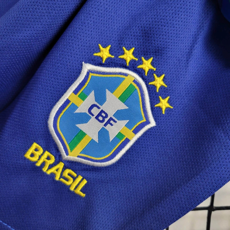 Brazil 2024 Away Stadium Kids Kit
