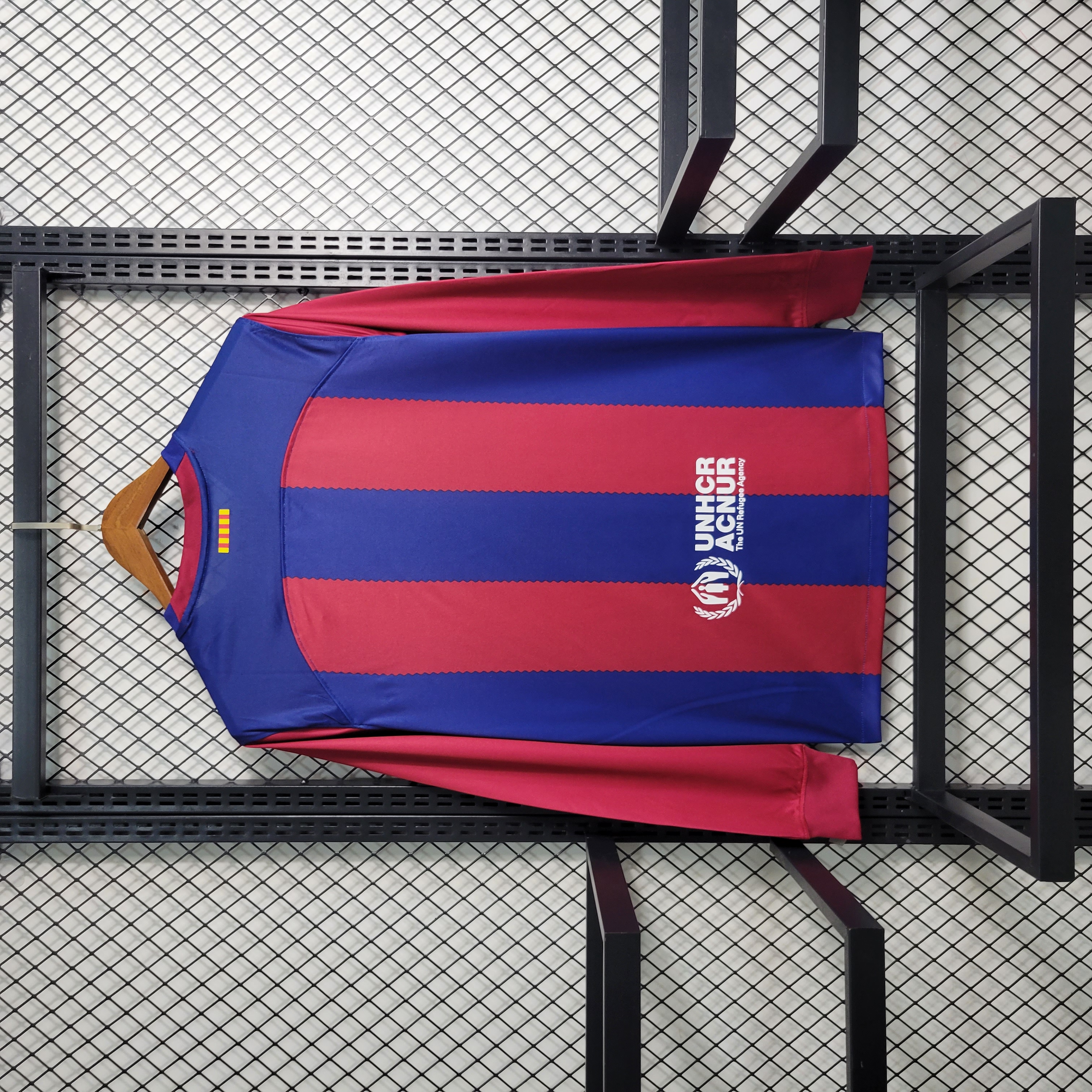 B.A.R.S.A 23-24 Home Long Sleeve Jersey - Fans Version