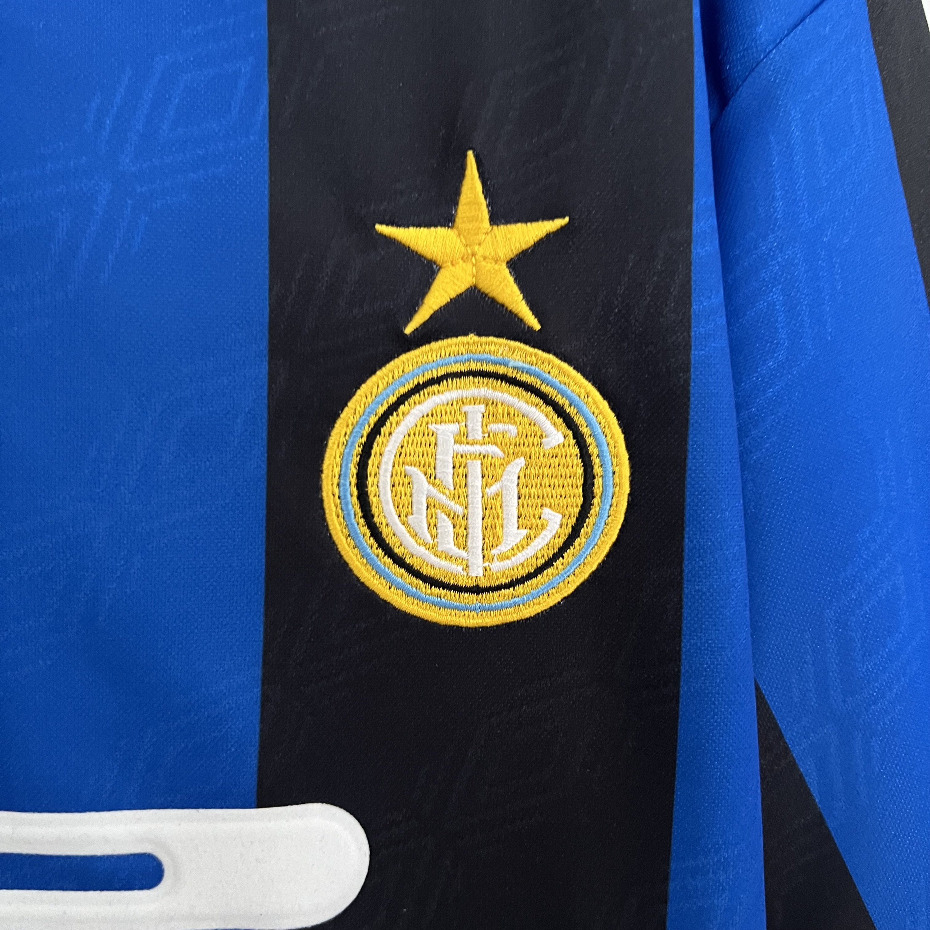 Retro Inter Milan 1995-96 Home Stadium Jersey