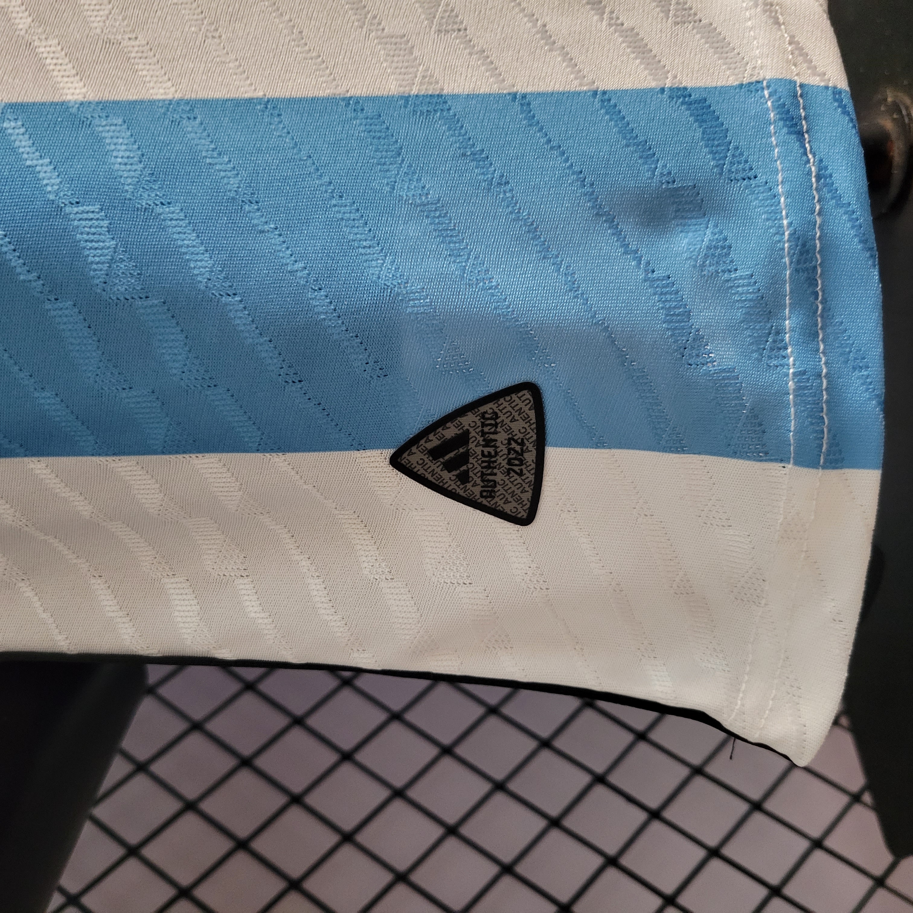 Argentina 3 Stars 22-23 Home Stadium Jersey - Player Version ( with 2022 World Champions Patch )
