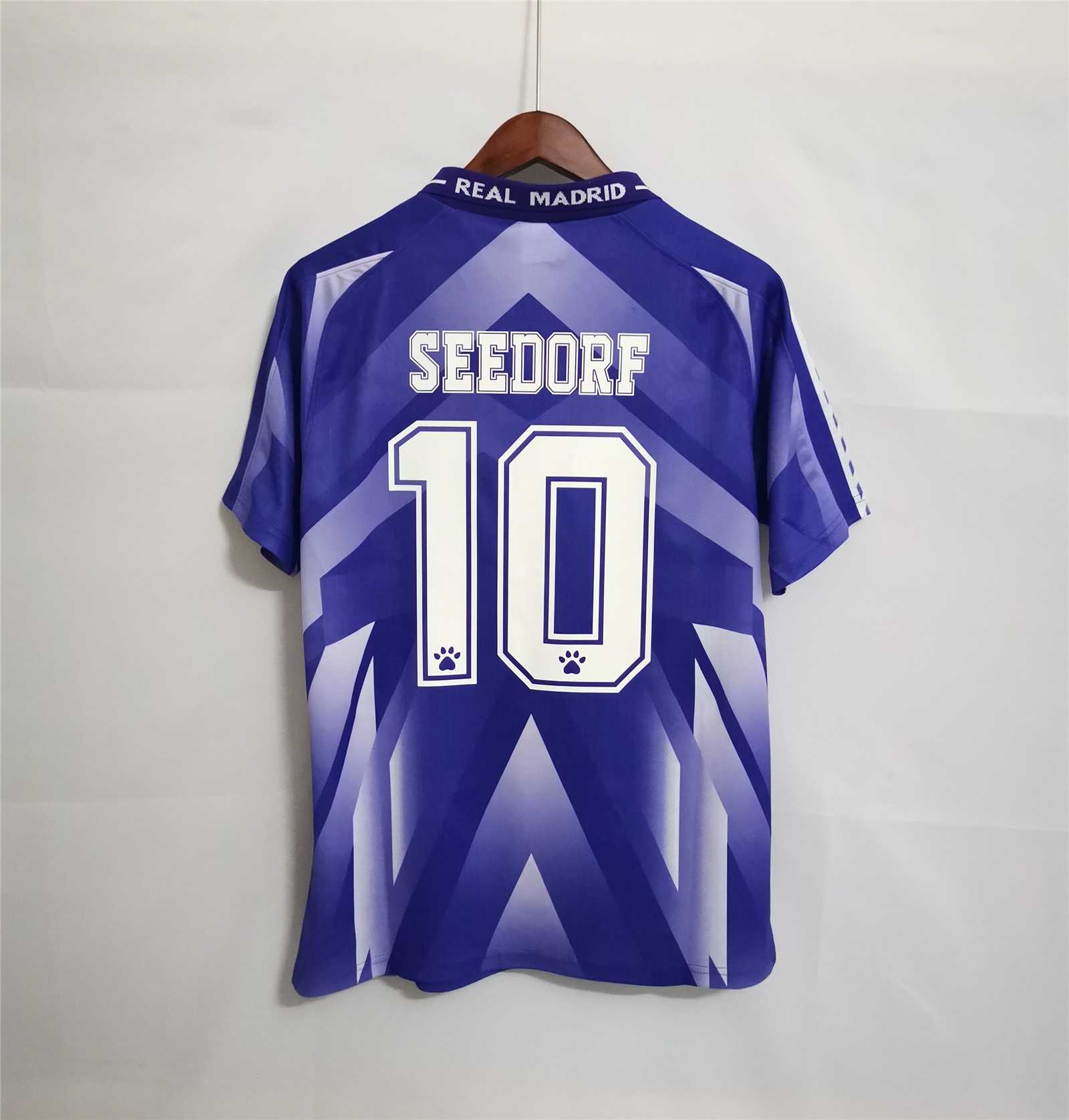 Real Madrid Retro 96-97 Away Jersey