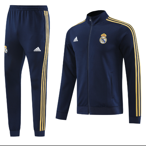 Real Madrid 23-24 Jacket Training Tracksuit - Royal Blue