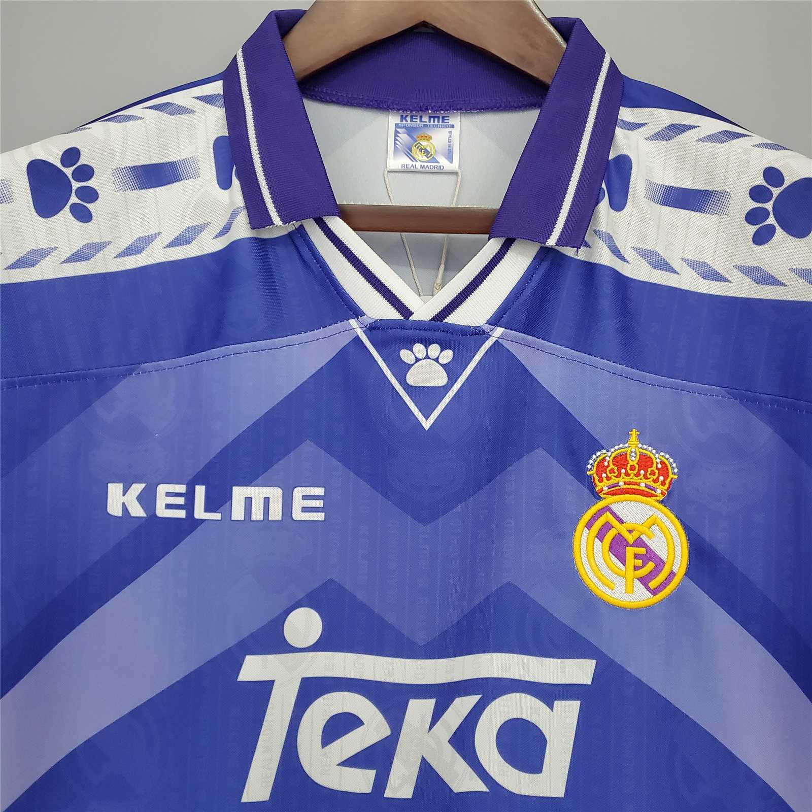 Real Madrid Retro 96-97 Away Jersey