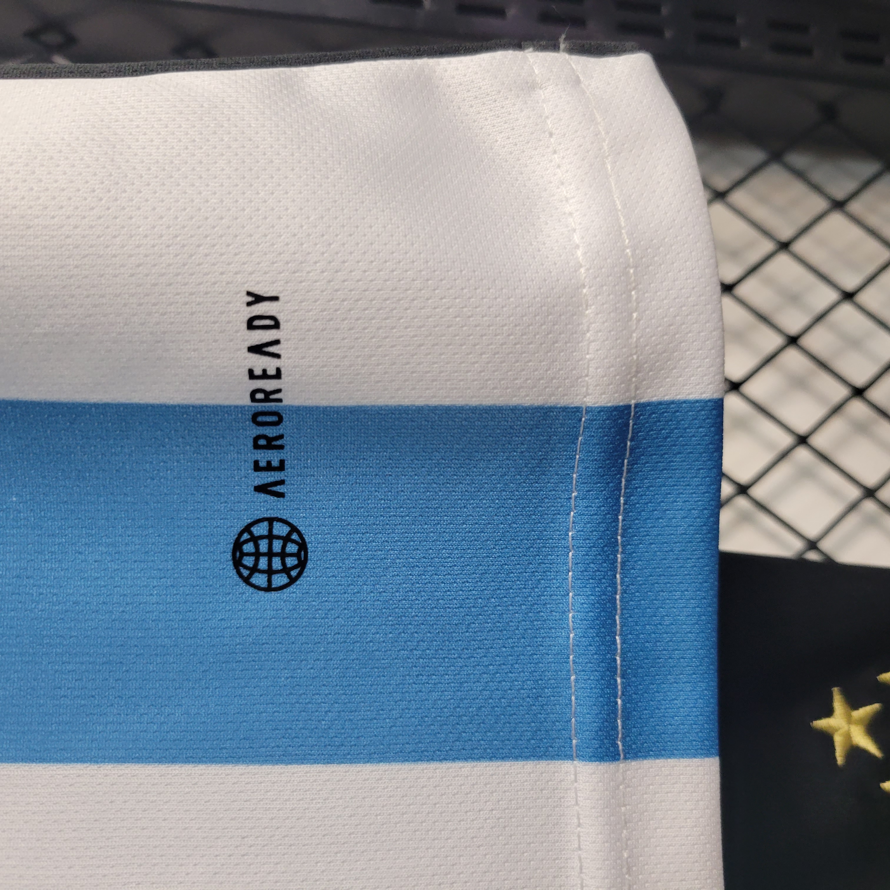 Argentina 3 Stars 22-23 Home Stadium Kids Kit ( with 2022 World Champions Patch )
