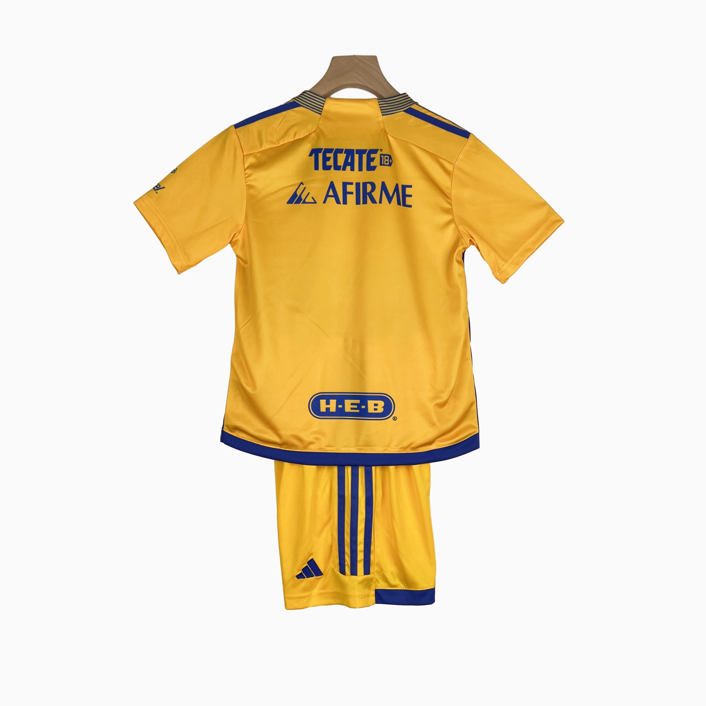 Tigres UANL 23-24 Home Stadium Kids Kit