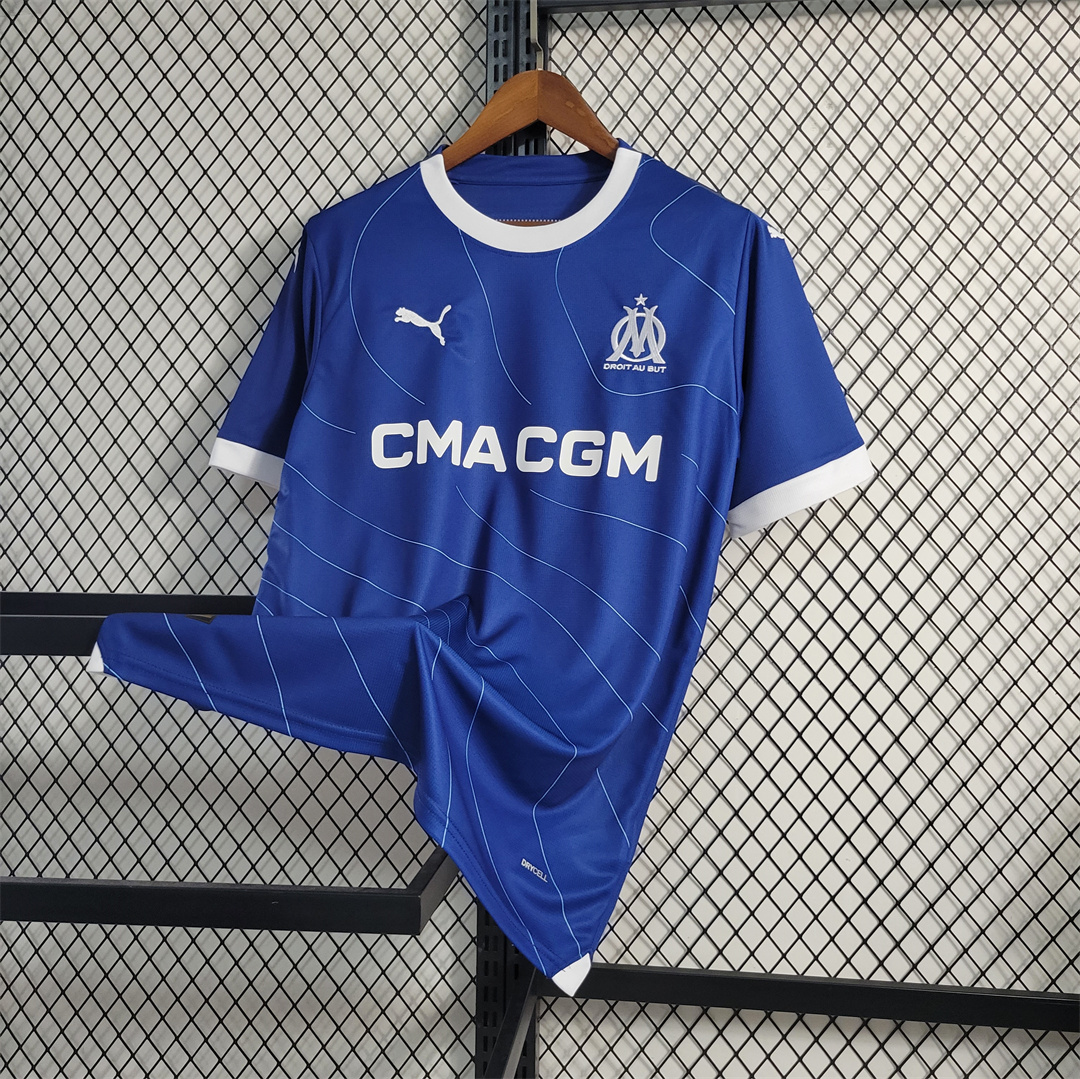 Marseille 23-24 Away Stadium Jersey - Fans Version