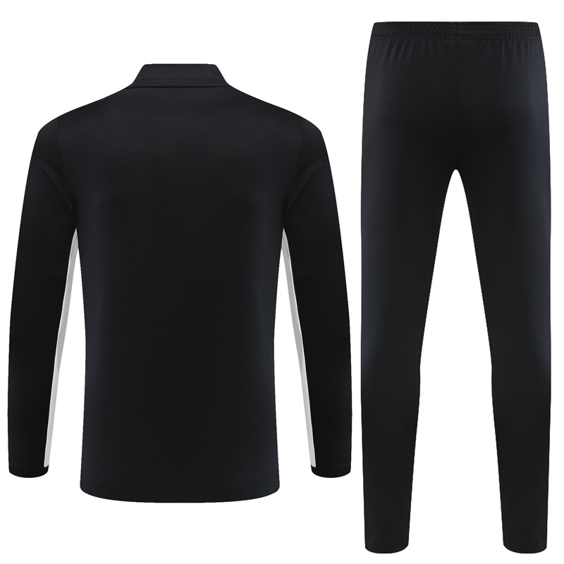 Paris Saint-Germain PSG 23-24 Kids Long Sleeve Training Set Black