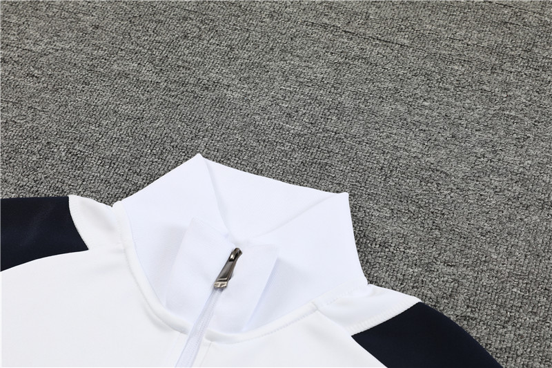 Real Madrid 23-24 Jacket Training Tracksuit - White