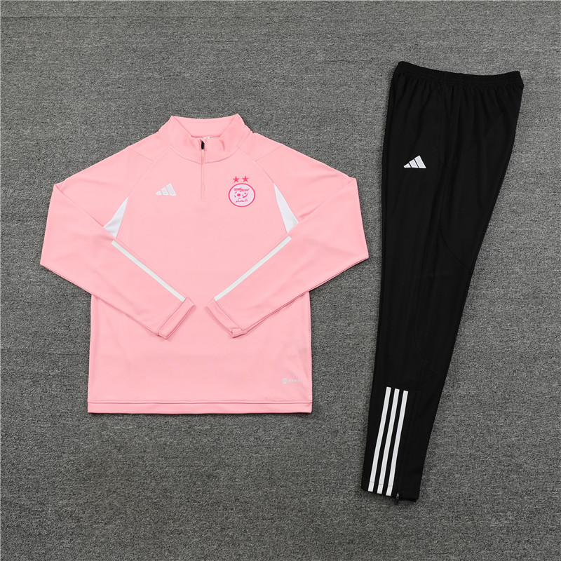 Algeria 23-24 Kids Long Sleeve Training Set Pink