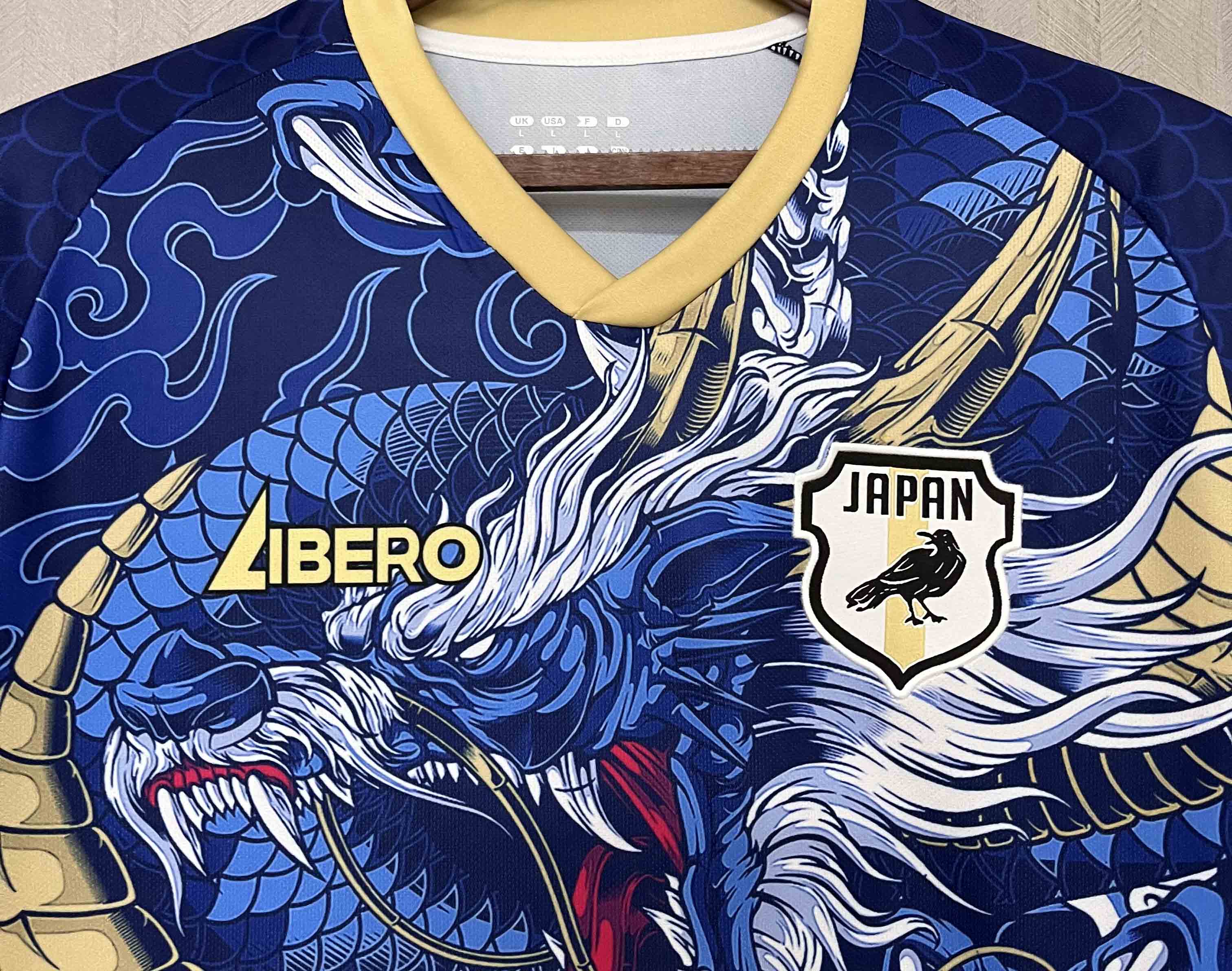 Japan 2024 Blue Dragon Special Edition Jersey - Fans Version
