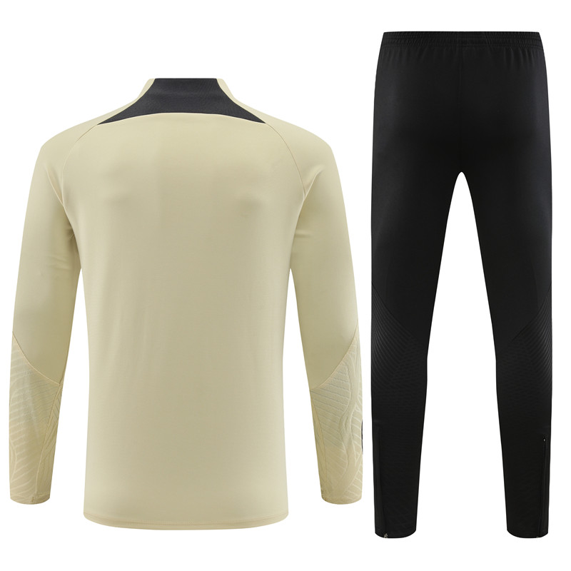 Paris Saint-Germain PSG 23-24 Long Sleeve Training Set -Beige