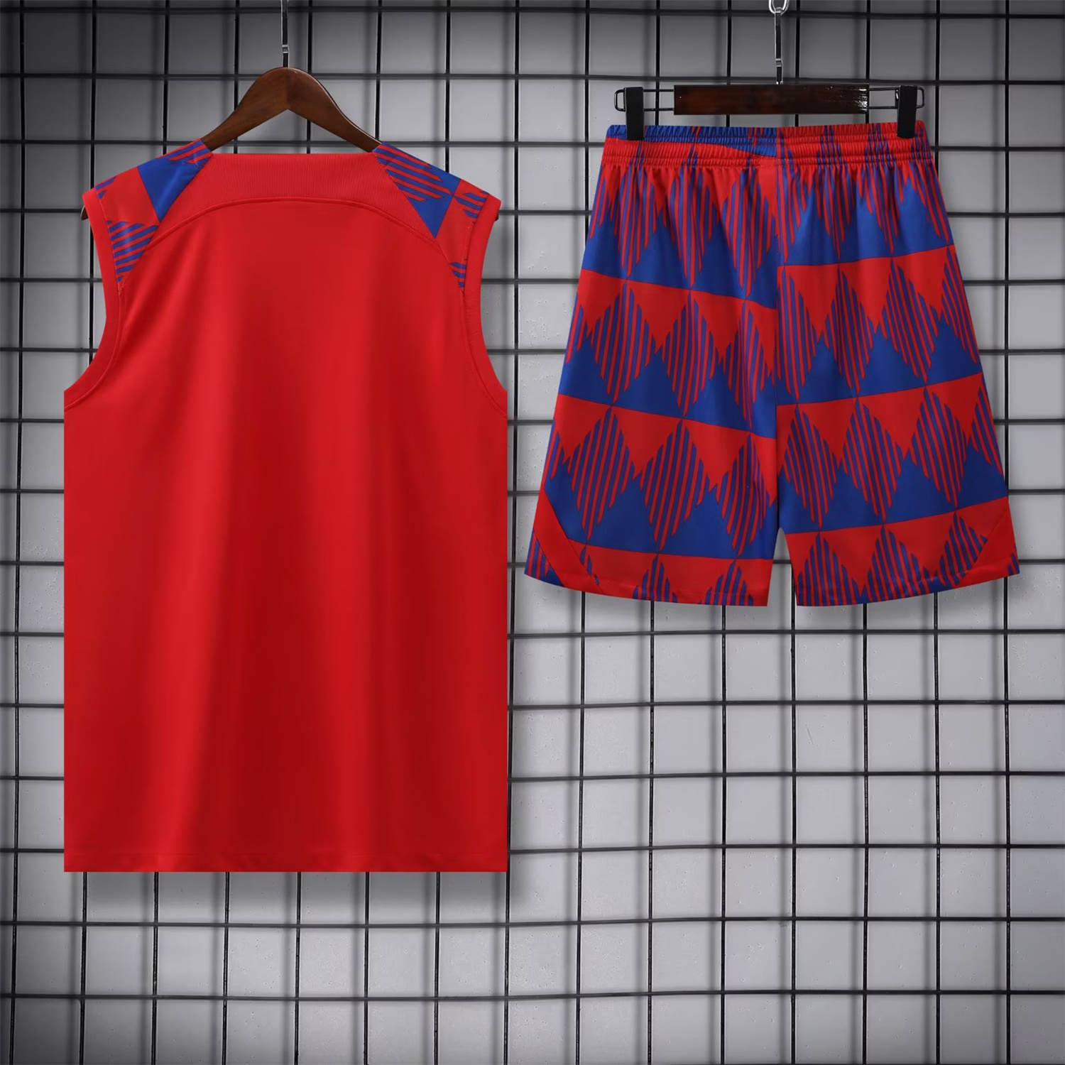 B.A.R.S.A 23-24 Red Player Training Vest Set