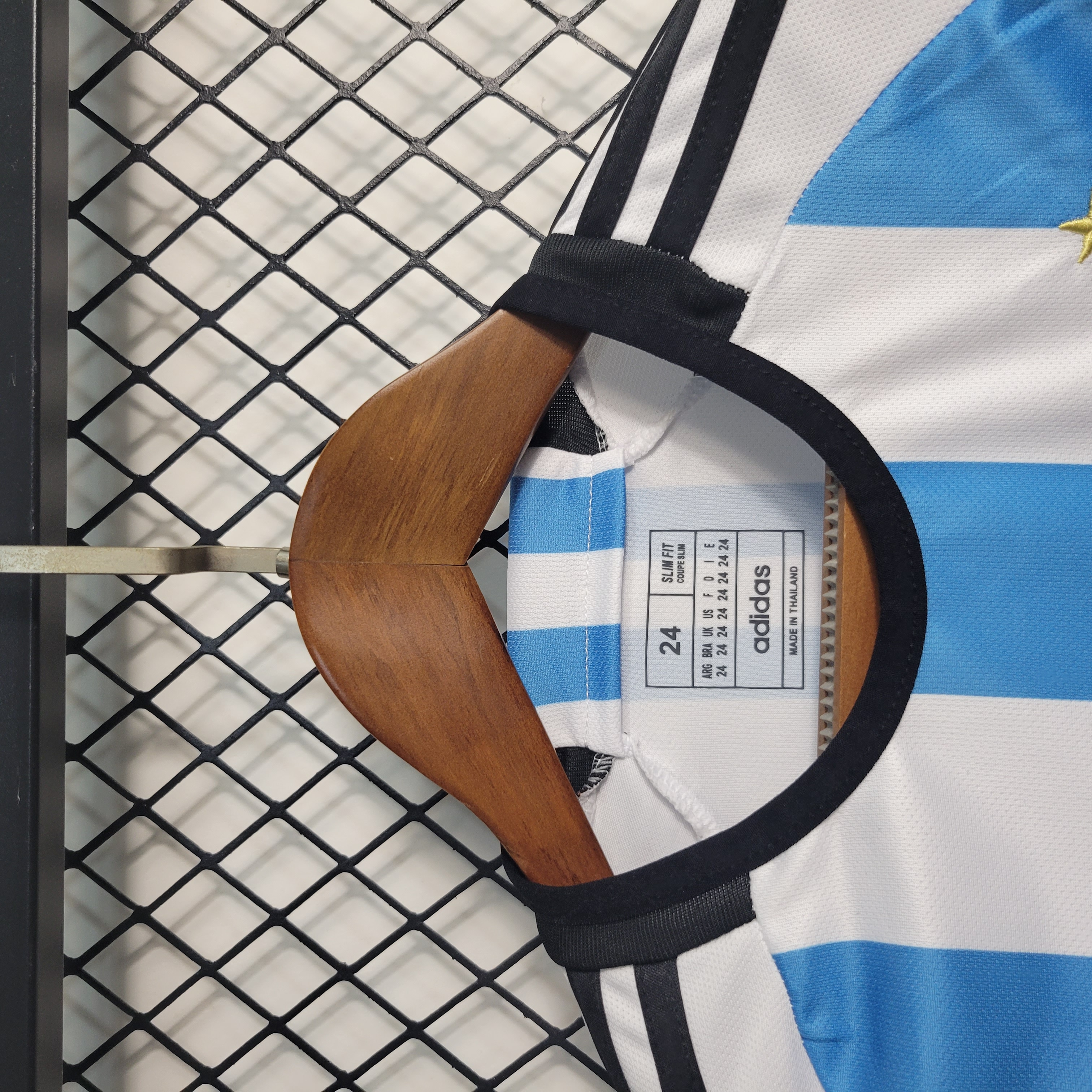 Argentina 3 Stars 22-23 Home Stadium Kids Kit ( with 2022 World Champions Patch )