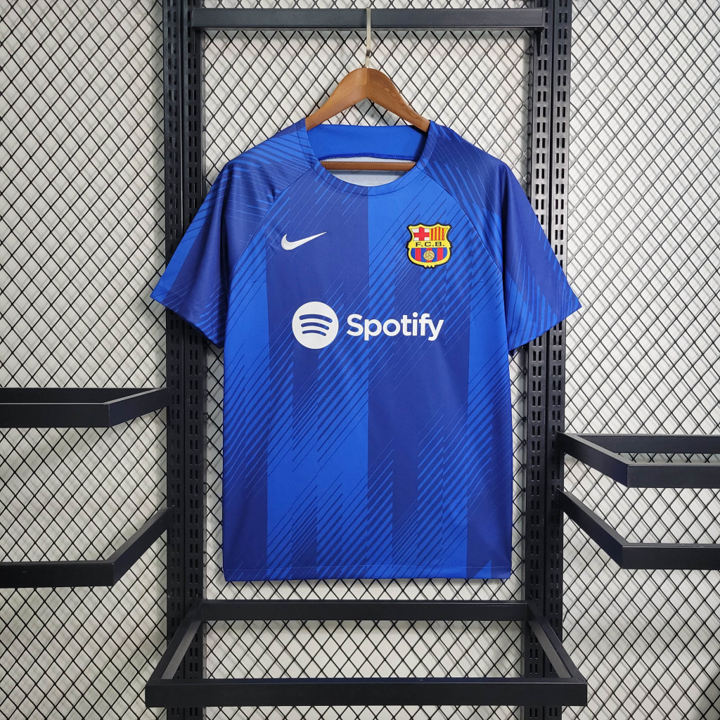 B.A.R.S.A 23-24 Blue Training Jersey - Fans Version