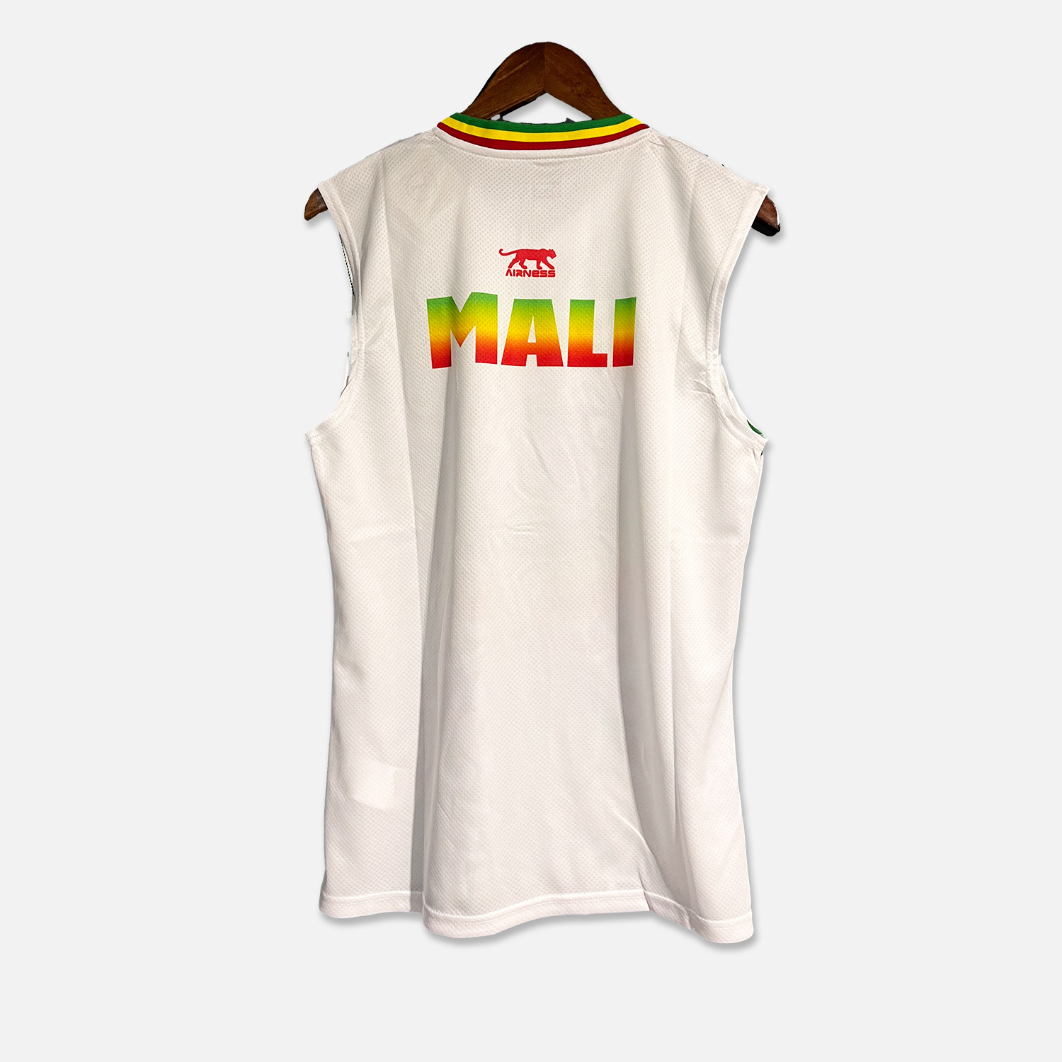 Mali 23-24 Training Vest - White & Green