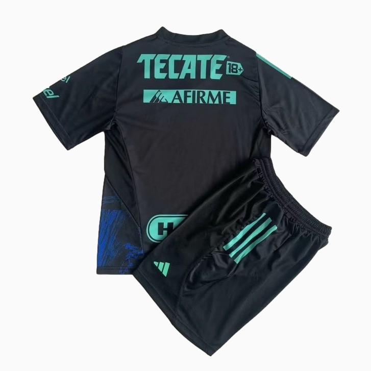 Tigres UANL 23-24 Special Edition Kids Kit Black & Green