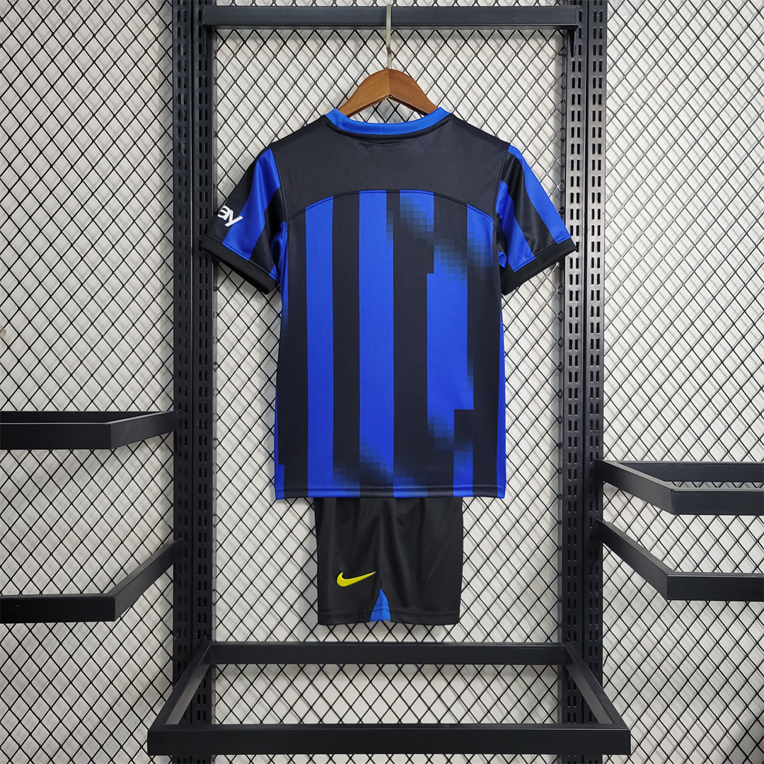 Inter Milan 23-24 Home Kids Kit