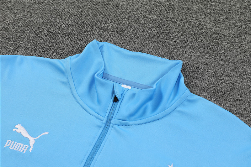 Marseille 23-24 Long Sleeve Training Set -Blue and White