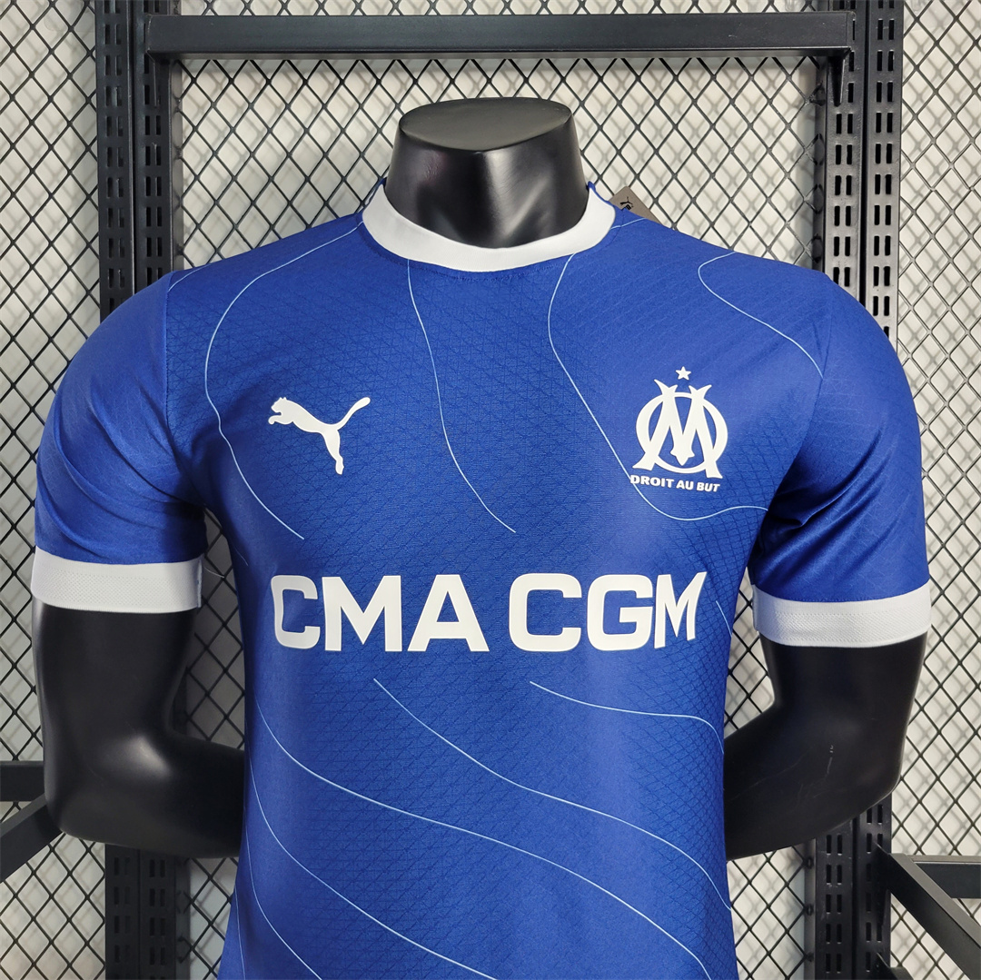 Marseille 23-24 Away Stadium Jersey - Player Version